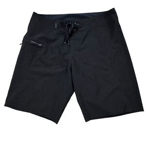 Quiksilver ~ Mens Black Boardshorts ~ size tag missing ~ see photos
